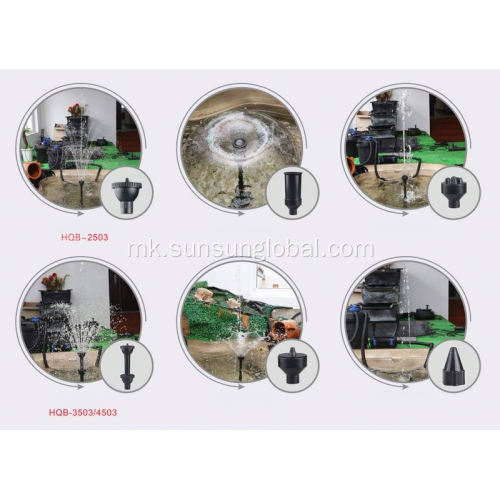 Професионална пумпа за вода со еднонасочна струја